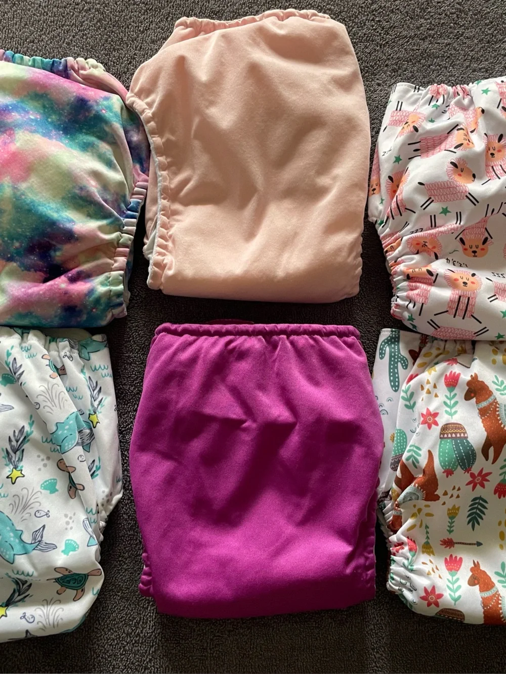 Cloth Diaper Cover Pack – Pink & Magenta Kids Accessories lot #2